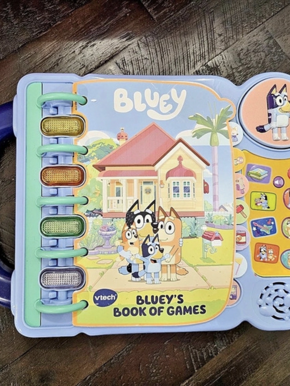 VTech Bluey’s Book of Games Interactive Electronic Learning Book Toy